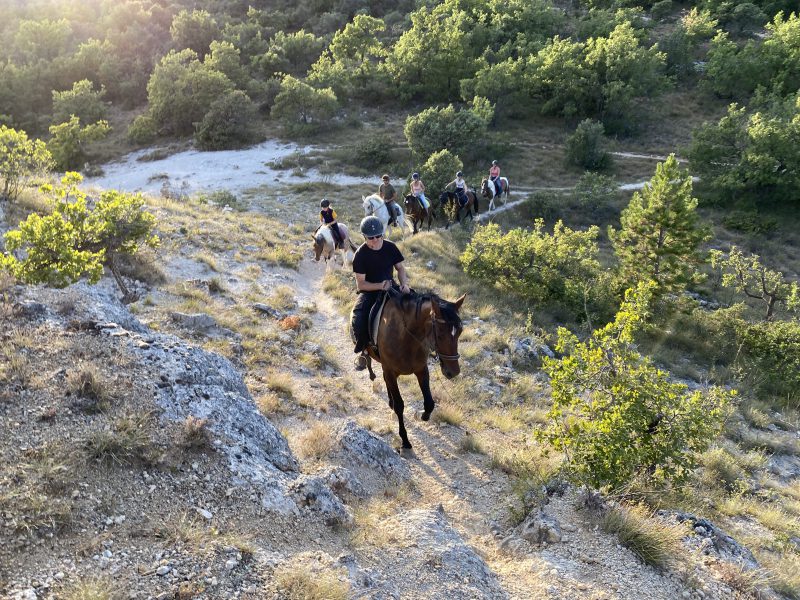 Balades à cheval à Forcalquier